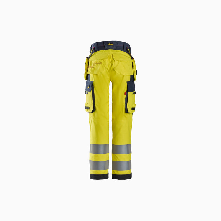 ProtecWork, Women's Trousers Holster Pockets, High-Vis Class 2
