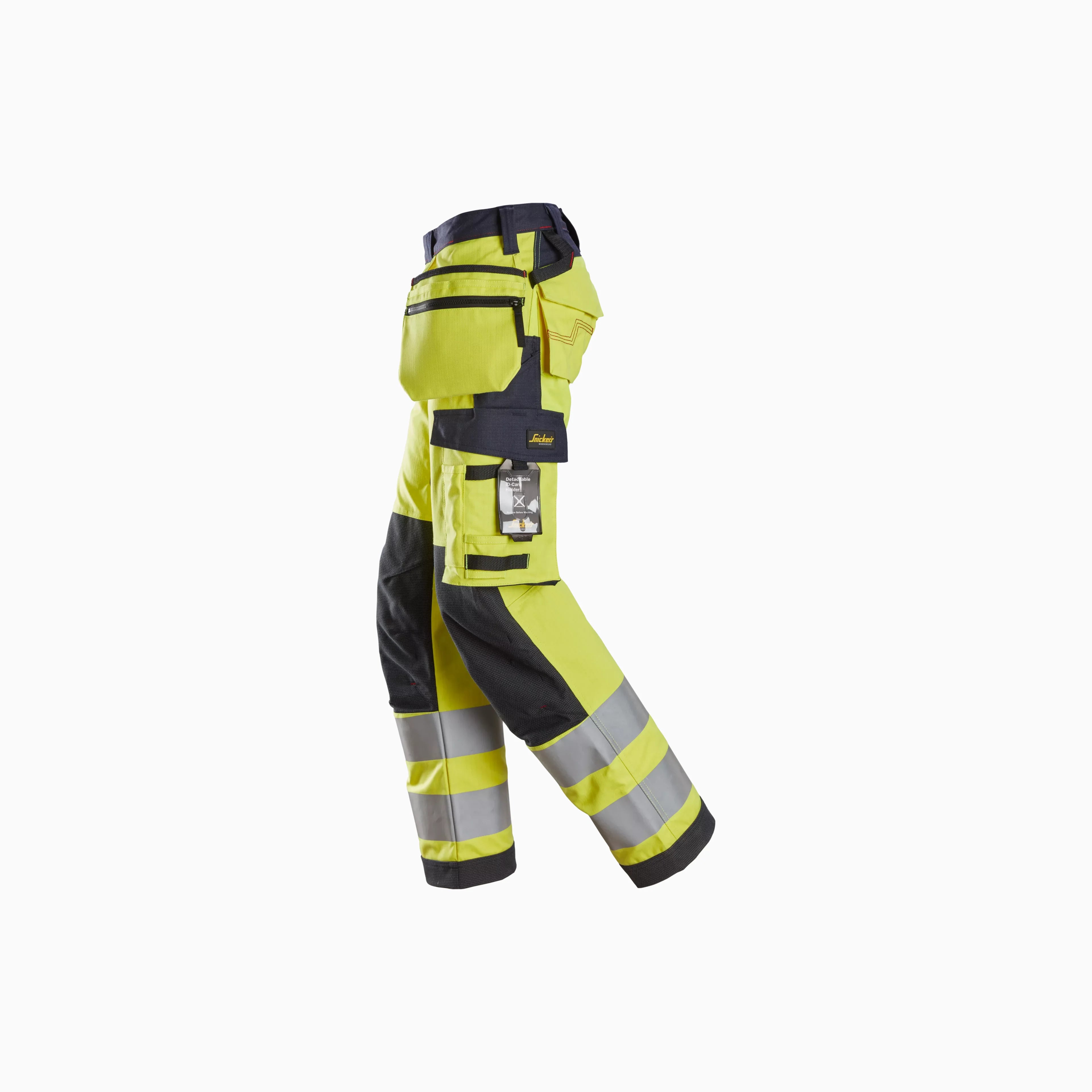 ProtecWork, Women's Trousers Holster Pockets, High-Vis Class 2