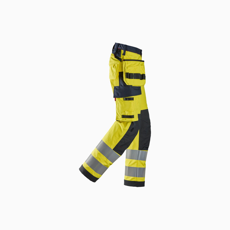 ProtecWork, Women's Trousers Holster Pockets, High-Vis Class 2