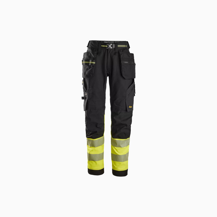 High-Vis Class 1, Stretch Work Trousers Holster Pockets