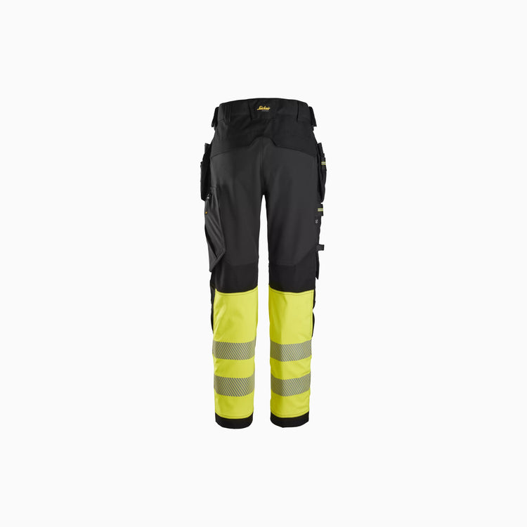 High-Vis Class 1, Stretch Work Trousers Holster Pockets