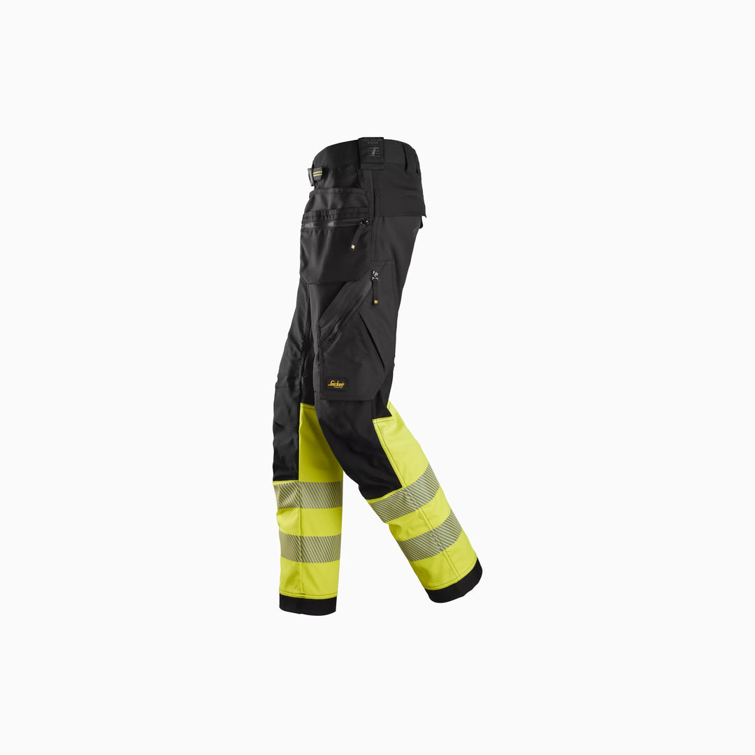 High-Vis Class 1, Stretch Work Trousers Holster Pockets