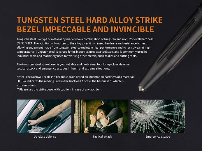 STYLO TACTIQUE HALBERD T5 EN ALLIAGE D&