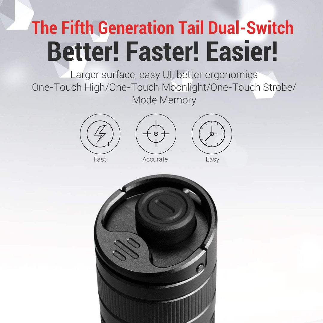 LAMPE DE POCHE E1 - 1000 LUMENS
