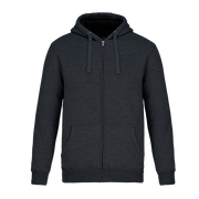 L00785 - Yolo - Adult Full-Zip Hooded Sweatshirt w/ Sherpa Fleece