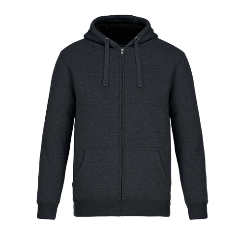 L00785 - Yolo - Adult Full-Zip Hooded Sweatshirt w/ Sherpa Fleece