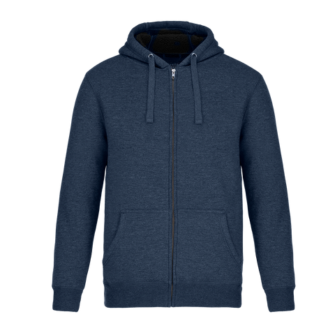 L00785 - Yolo - Adult Full-Zip Hooded Sweatshirt w/ Sherpa Fleece