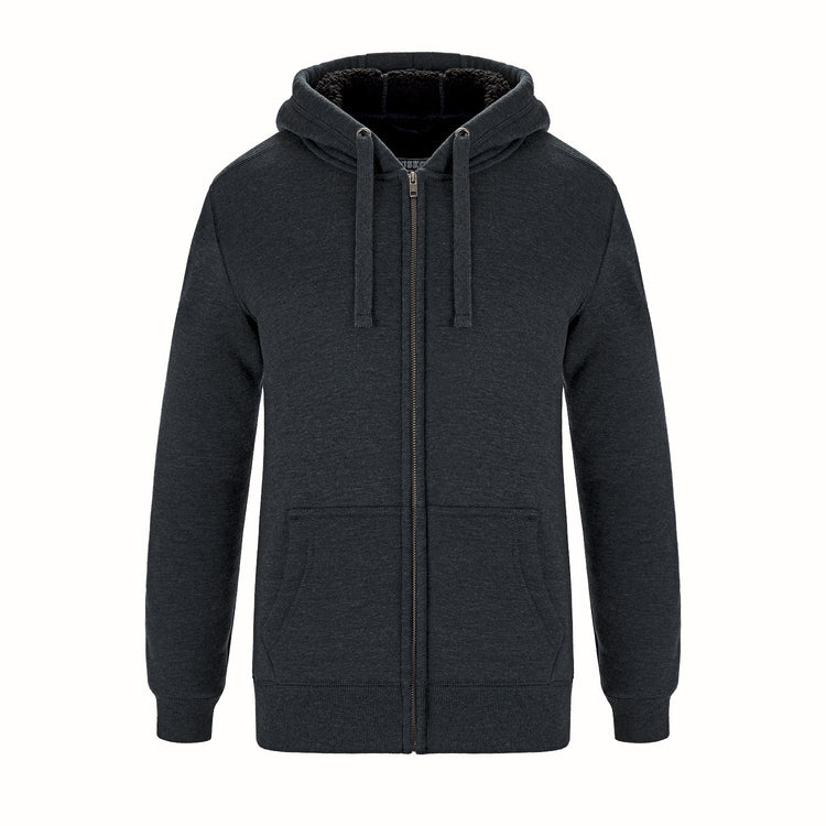 L00786 - Yolo - Ladies Full-Zip Hooded Sweatshirt w/ Sherpa Fleece