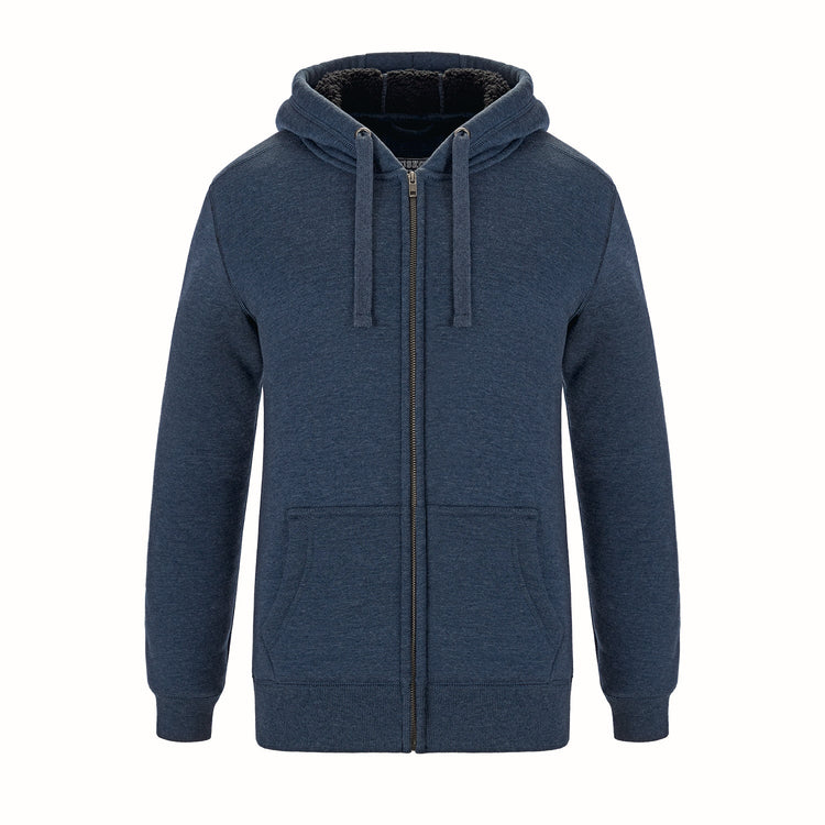 L00786 - Yolo - Ladies Full-Zip Hooded Sweatshirt w/ Sherpa Fleece