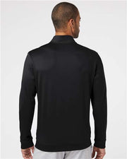 Adidas A295 Men's Textured Quarter-Zip Pullover