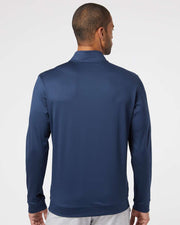 Adidas A295 Men's Textured Quarter-Zip Pullover