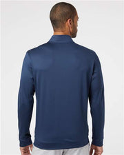 Adidas A295 Men's Textured Quarter-Zip Pullover