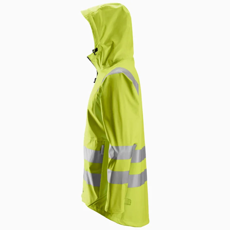 High-Vis PU Rain Jacket Class 3
