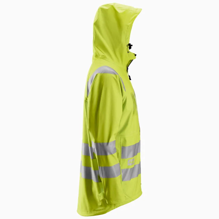 High-Vis PU Rain Jacket Class 3