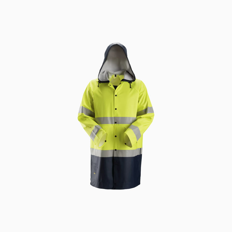 ProtecWork, Rain Jacket PU, High-Vis Class 3