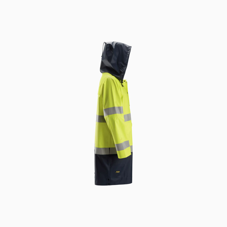 ProtecWork, Rain Jacket PU, High-Vis Class 3