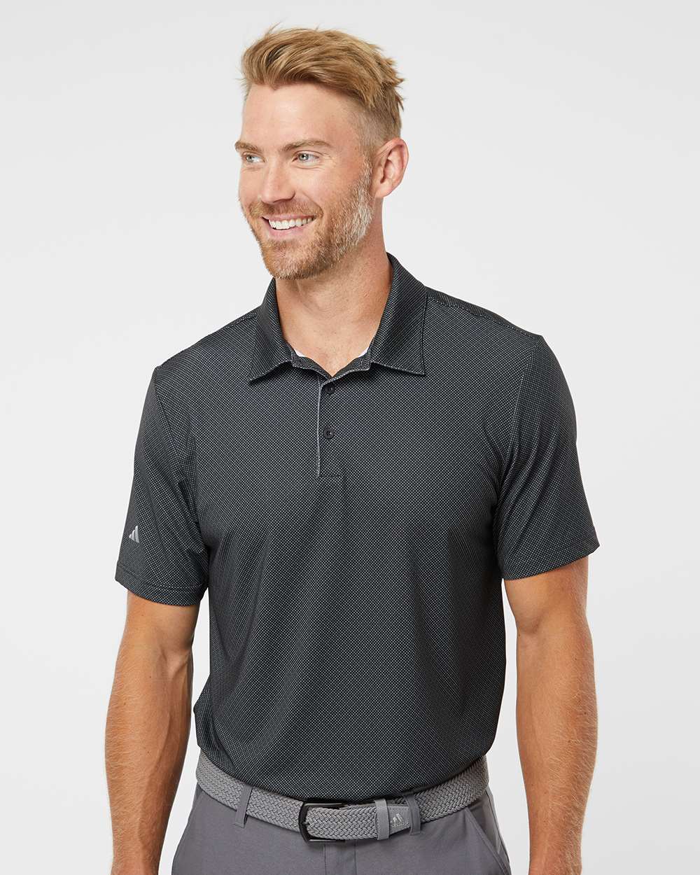 Adidas Men's Ultimate365 Diamond Dot Print Polo