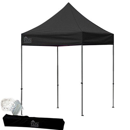 Black 8×8 Pop Up Tent Canopy