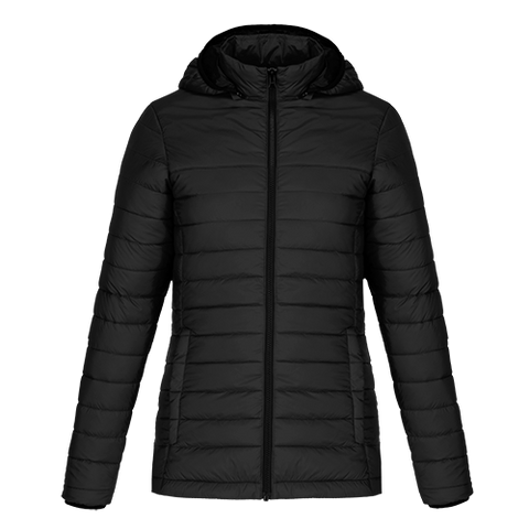 L00901 - Canyon - Ladies Puffy Jacket w/ Detachable Hood
