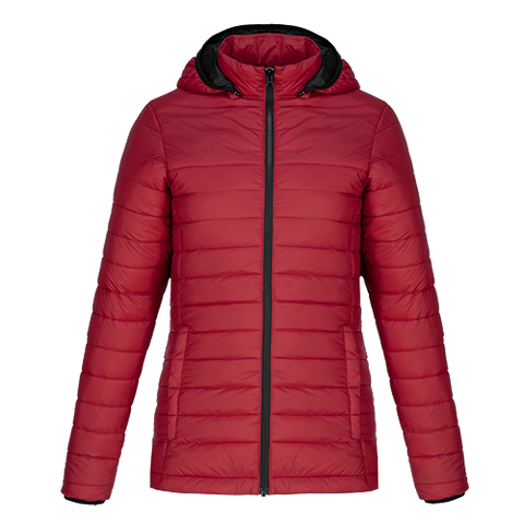L00901 - Canyon - Ladies Puffy Jacket w/ Detachable Hood
