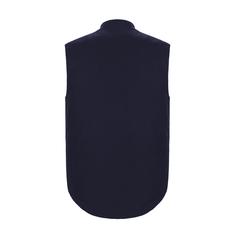 L00915 - Ram - Adult Cotton Canvas Vest w/ Sherpa Lining