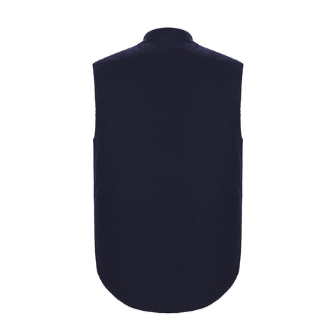 L00915 - Ram - Adult Cotton Canvas Vest w/ Sherpa Lining