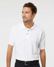 Ring-Spun Piqué Polo - 7002