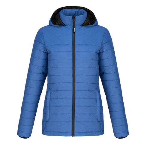 L00931 - Yukon - Ladies  Puffy Jacket w/ Detachable Hood