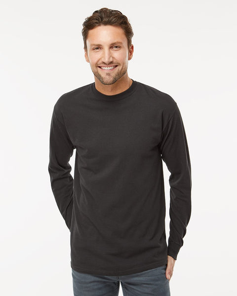 M&O Unisex Gold Soft Touch Long Sleeve T-Shirt - 4820