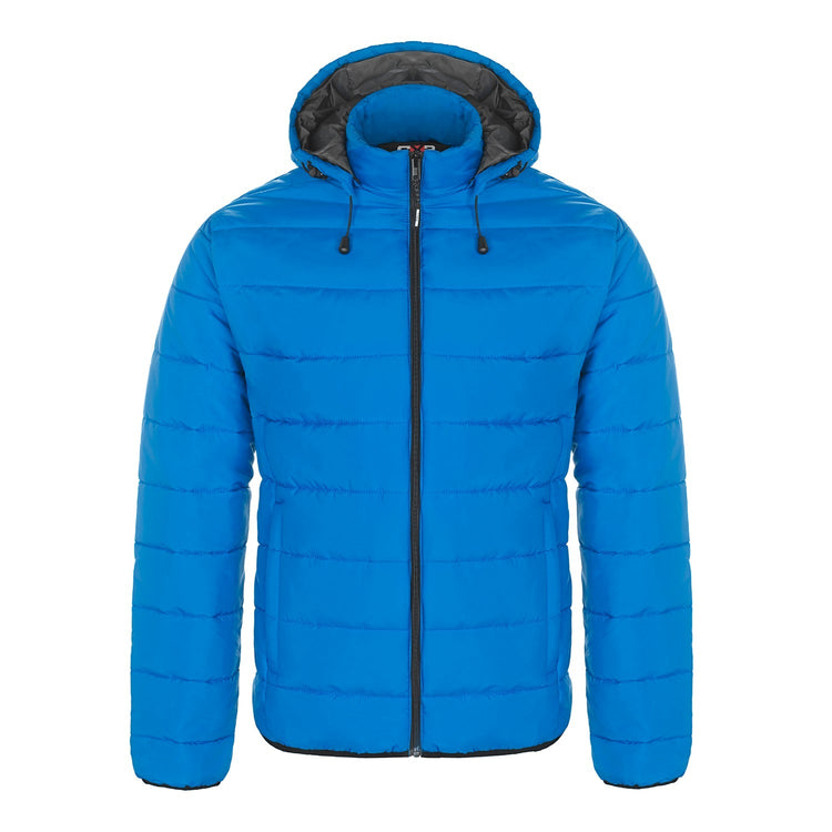 L00980 - Glacial - Men's Puffy Jacket With Detachable Hood