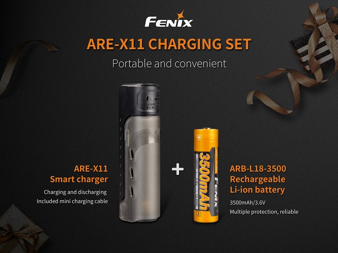 ARE-X11 + ARB-L18 3500 RECHARGEABLE BATTERY W/ CHARGER