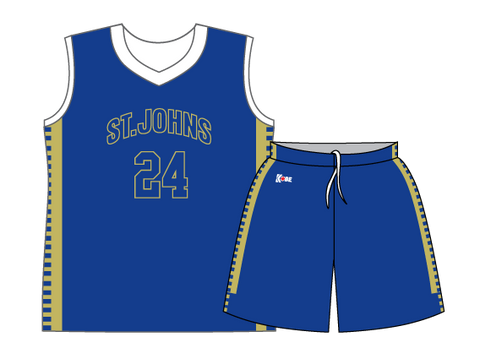 SUBLIMATED BASKETBALL JERSEY