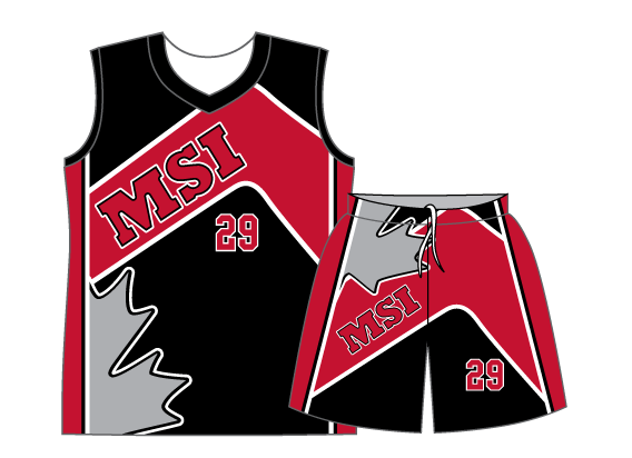 SUBLIMATED BASKETBALL JERSEY