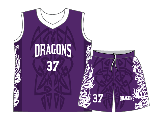 SUBLIMATED BASKETBALL JERSEY