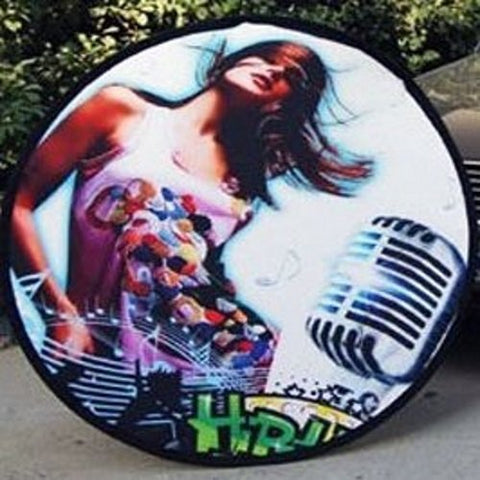 Circle Pop Up Banner