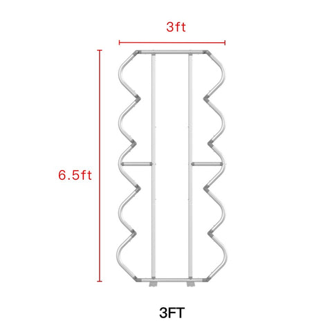 Corrugated Spring Stand Party Backdrop
