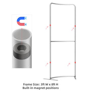 Curved Fabric Banner