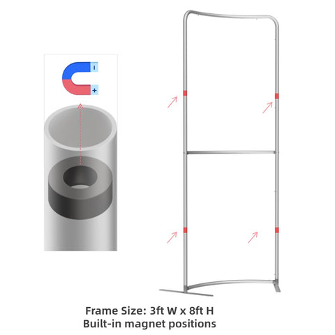 Curved Fabric Banner