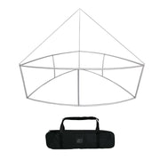 Curved Triangle Hanging Sign