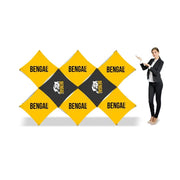 Double X Floor Grid Pop Up Display