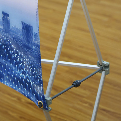 Double X Floor Grid Pop Up Display