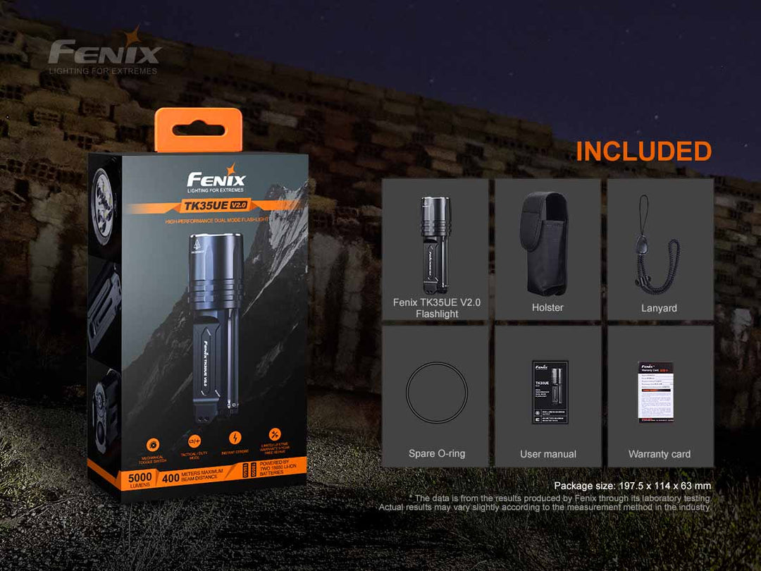 LAMPE DE POCHE TK35UE V2.0