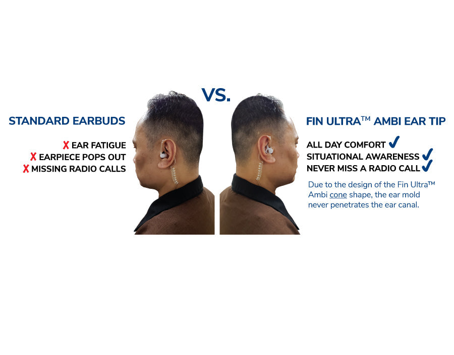 FIN ULTRA™ AMBI DOUBLE-SIDED ALL DAY COMFORT EAR TIPS