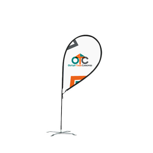 R Shape Flag