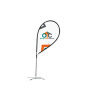R Shape Flag