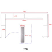 Flat Square Door Arch Stand