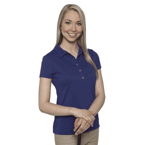 GS175 - Custom Solid polo shirt with self collar & 5 button placket (ladies&