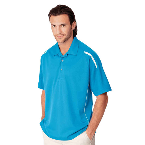 GS226 - Custom Two-toned polo shirt with piping detail & self collar (ladies&