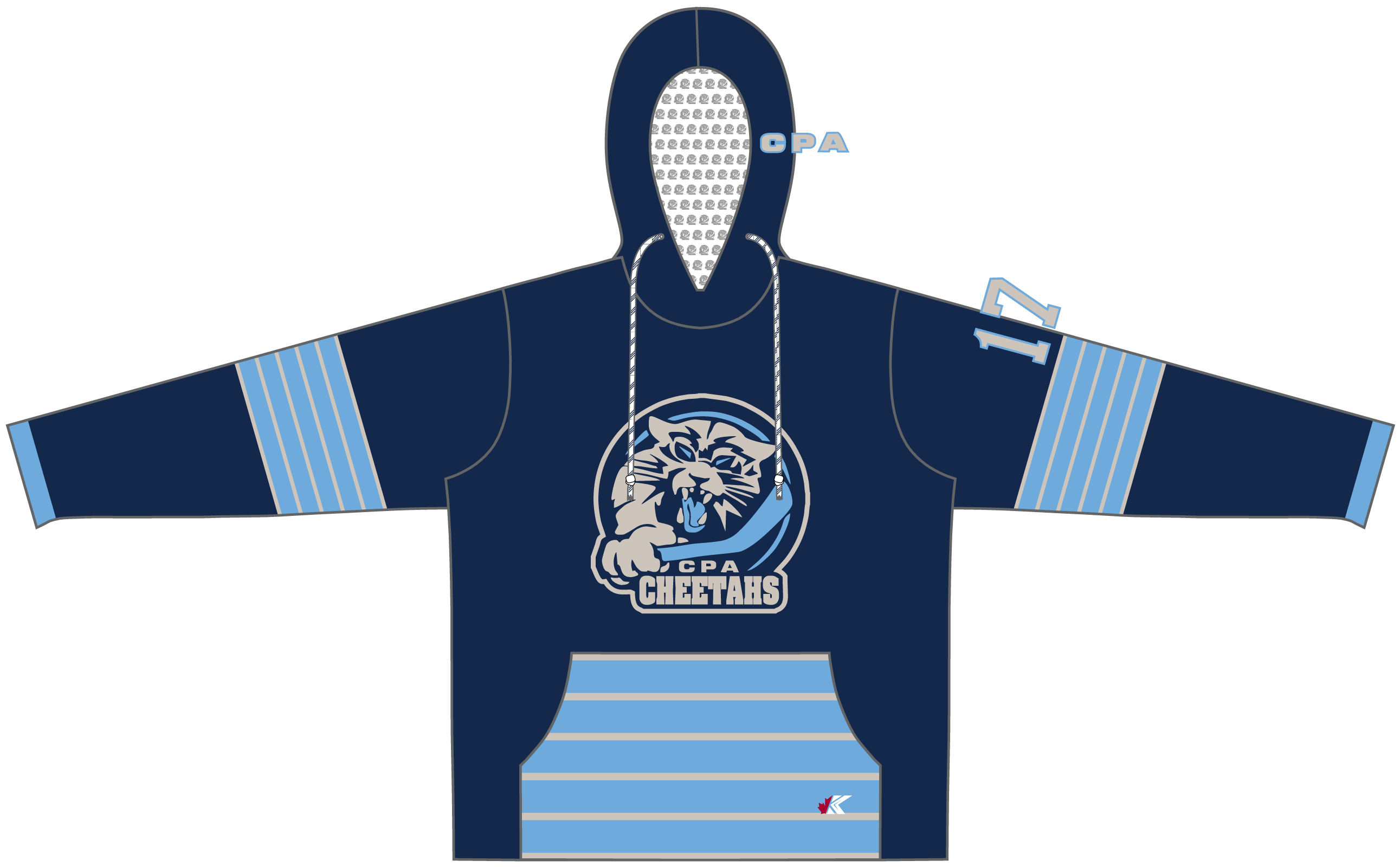 SUBLIMATED HOODY