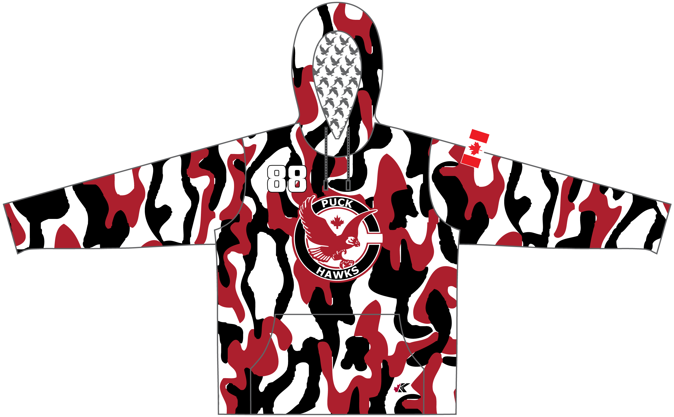 SUBLIMATED HOODY
